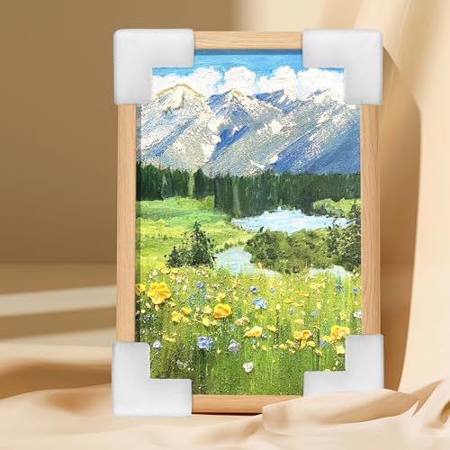 Image of SEWACC Pcs Corner Protectors for Packaging Picture Frame Corner Guards Cushioning Moving Protectors for Furniture