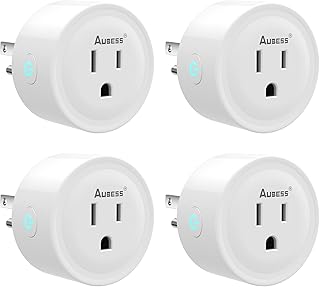 Smart Plug, Smart Outlet That Work with Alexa & Google Assistant, Alexa Smart Plugs with Energy Monitoring, Timer Schedule, VeSync APP Remote Control, No Hub Required