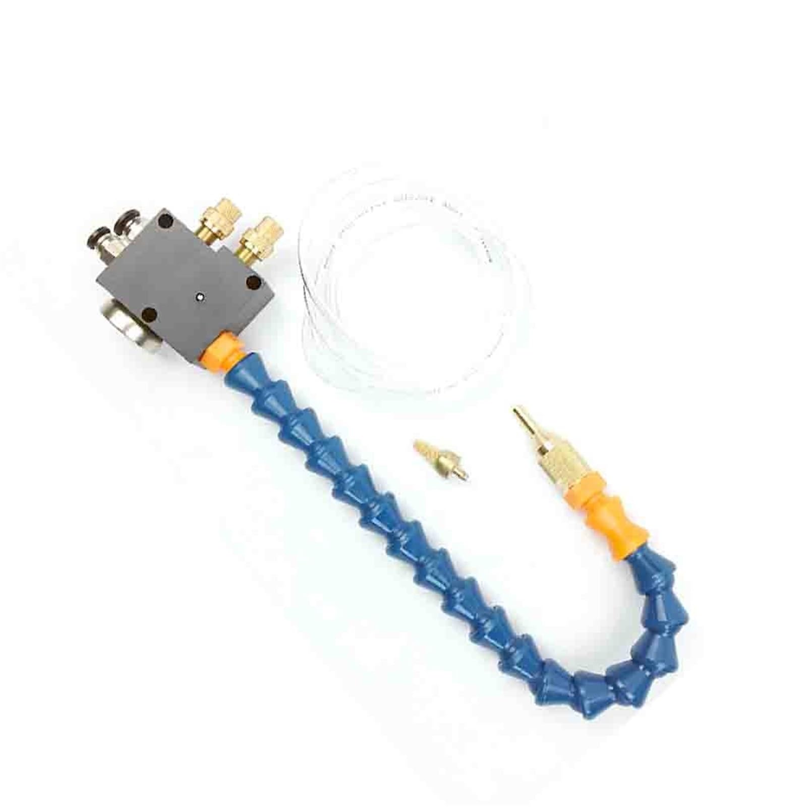 1 pulverizador de aceite refrigerante, sistema de lubricación por pulverización, tubo de aire, for torno CNC, fresadora, taladro, máquina de grabado.(Magnetic sit)