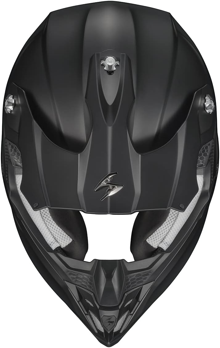 ScorpionEXO VX-16 Dual Off-Road Dirt MX Motocross Racing Adult Full Race Helmet with Visor Dot Approved Matte Black - MD