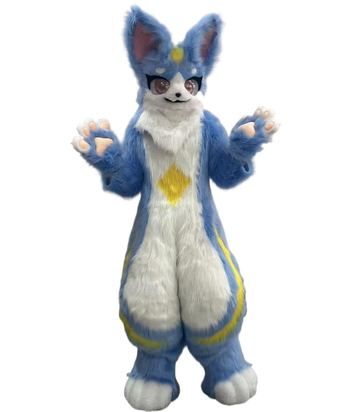 Furry Fursuit kostium do odgrywania ról, futrzany kostium maskotka, na imprezę przebranie na karnawał