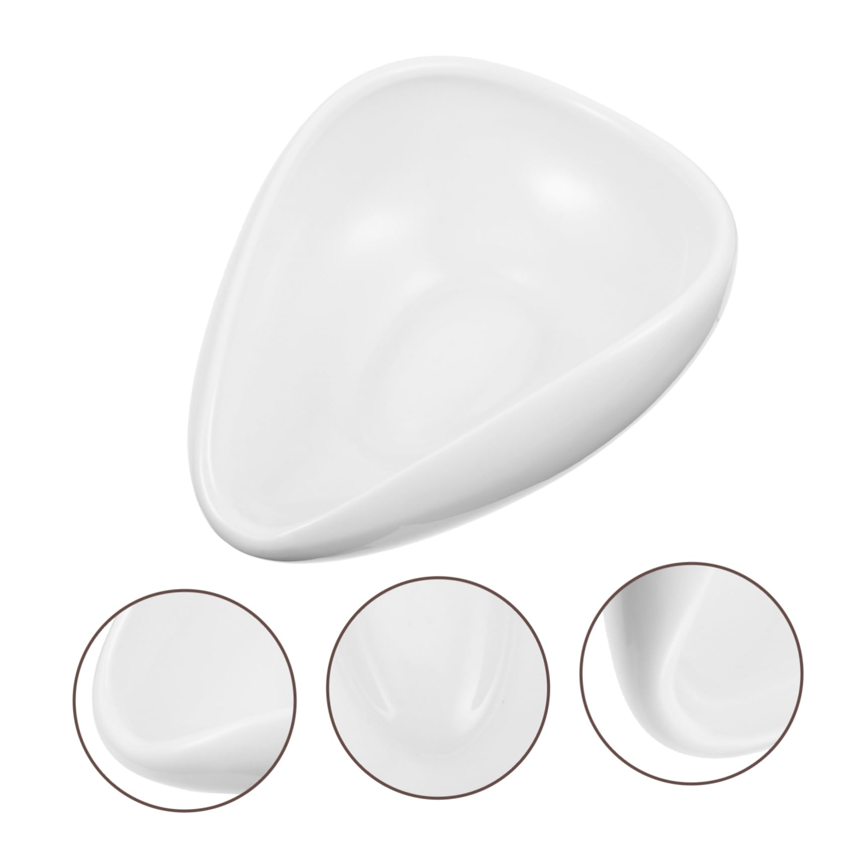 ASAKKURA 1pc Ceramic Tea Scoop Practical White Teaspoon for Scooping Tea Flour More Versatile Kitchen Tool for Home Teahouse Bar Restaurant Use for Housewarming