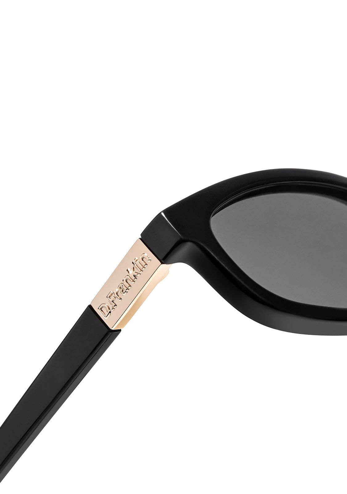 D.Franklin Occhiali da sole - Unisex - Con lenti protettive UV - Modello lewk - Esagonali - Per uomo e donna - Sunglasses