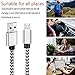 Micro USB Android Charger Cable 10FT, 3Pack Cell Phone Charger Cable, Nylon Braided USB Cord for Samsung S7/S6 Edge S5, Kindle Fire 7/8, Note 5 4, J3/J7 Prime, Tab A 10.1/8.0