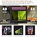 TACKLIFE Welding Helmet Solar Power Auto Darkening, Optical Class (1/1/1/1), Full Shade Range 3/4-8/9-13, 6Pcs Replacement Lenses, Grinding Feature for TIG MIG MMA Plasma - PAH04D