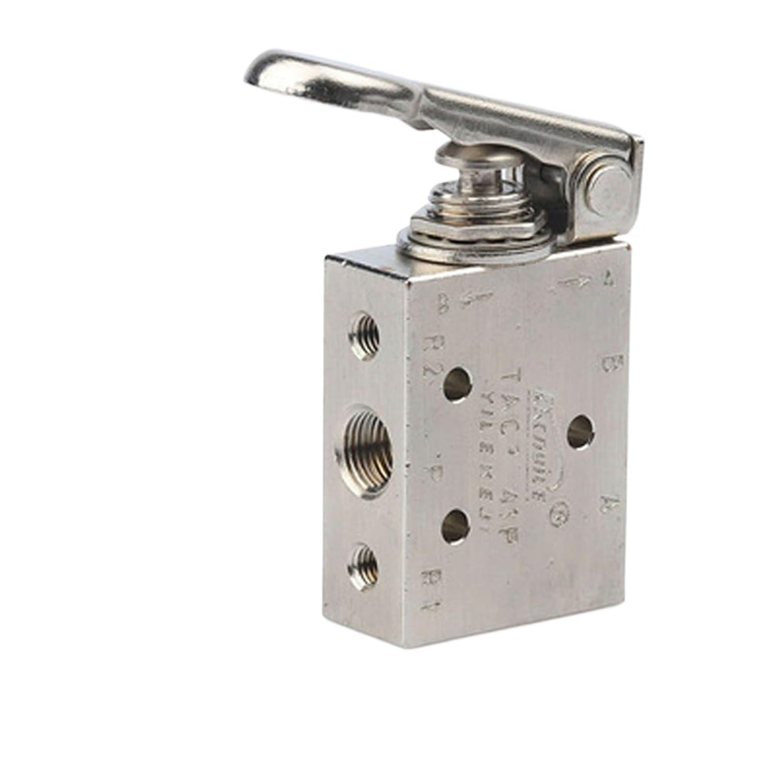 Xncdbvypa Tac2-41P With 34T Pneumatic Mechanical Valve Tac-3V 3P 3S 4V 4P Air Switch Button Tac2-31V 31P 41V 41P(Tac2-41P With 34T)