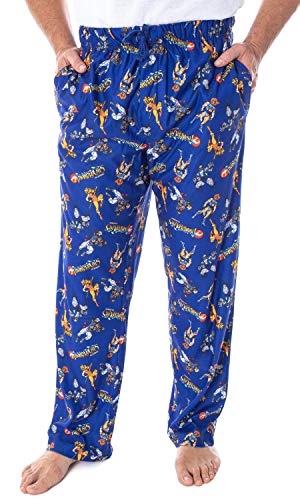 ThunderCats Men's Lion-O Cheetara Panthro Tygra Classic Cartoon Character Adult Sleep Lounge Pajama Pants