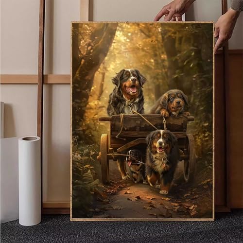 Diamond Painting Animal Adulte 5D DIY : point de croix strass