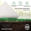 Eco Panni In Spugna Compostabili E Biodegradabili - 4 Pezzi, 100% Senza Plastica, Realizzati Con Risorse Rinnovabili - 4