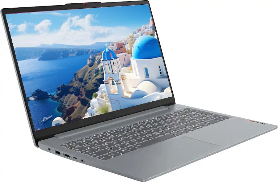 Image of Lenovo Ideapad Slim 3 15.6 inch FHD Touchscreen Laptop, AMD Ryzen 7 5825U, 16GB RAM, 1TB SSD, AMD Radeon, Windows 11 Pro, Arctic Grey, with Stylus