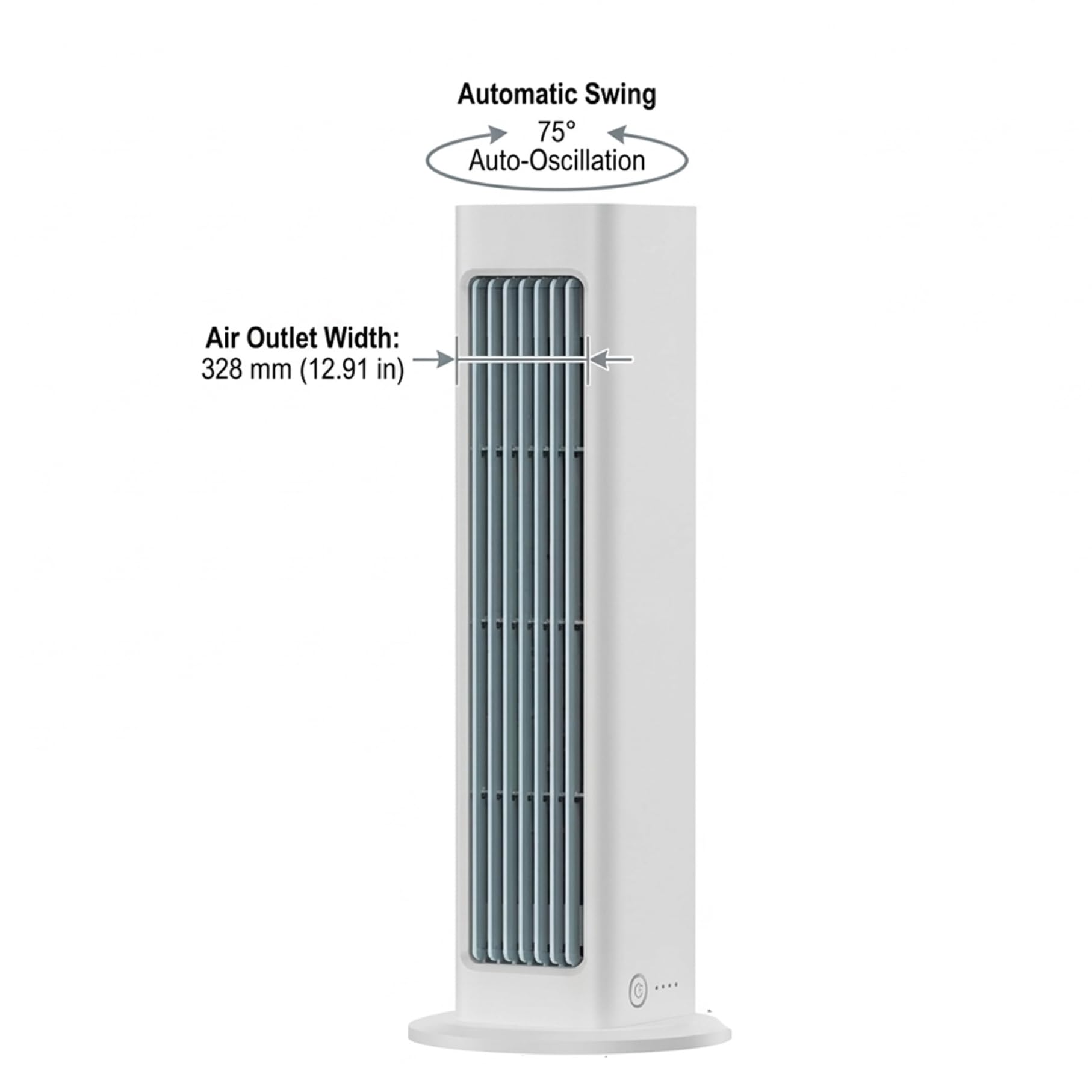 Aire acondicionado portátil pequeño, aire acondicionado personal de refrigeración con control remoto, batería de 4000 mAh, montaje en pared y uso de escritorio, ventilador de oficina silencioso, uso