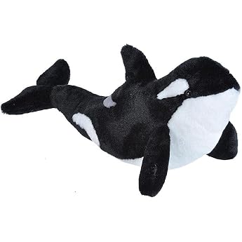 Wild Republic 22476 CK Plush Orca White and Black approx. 35 cm