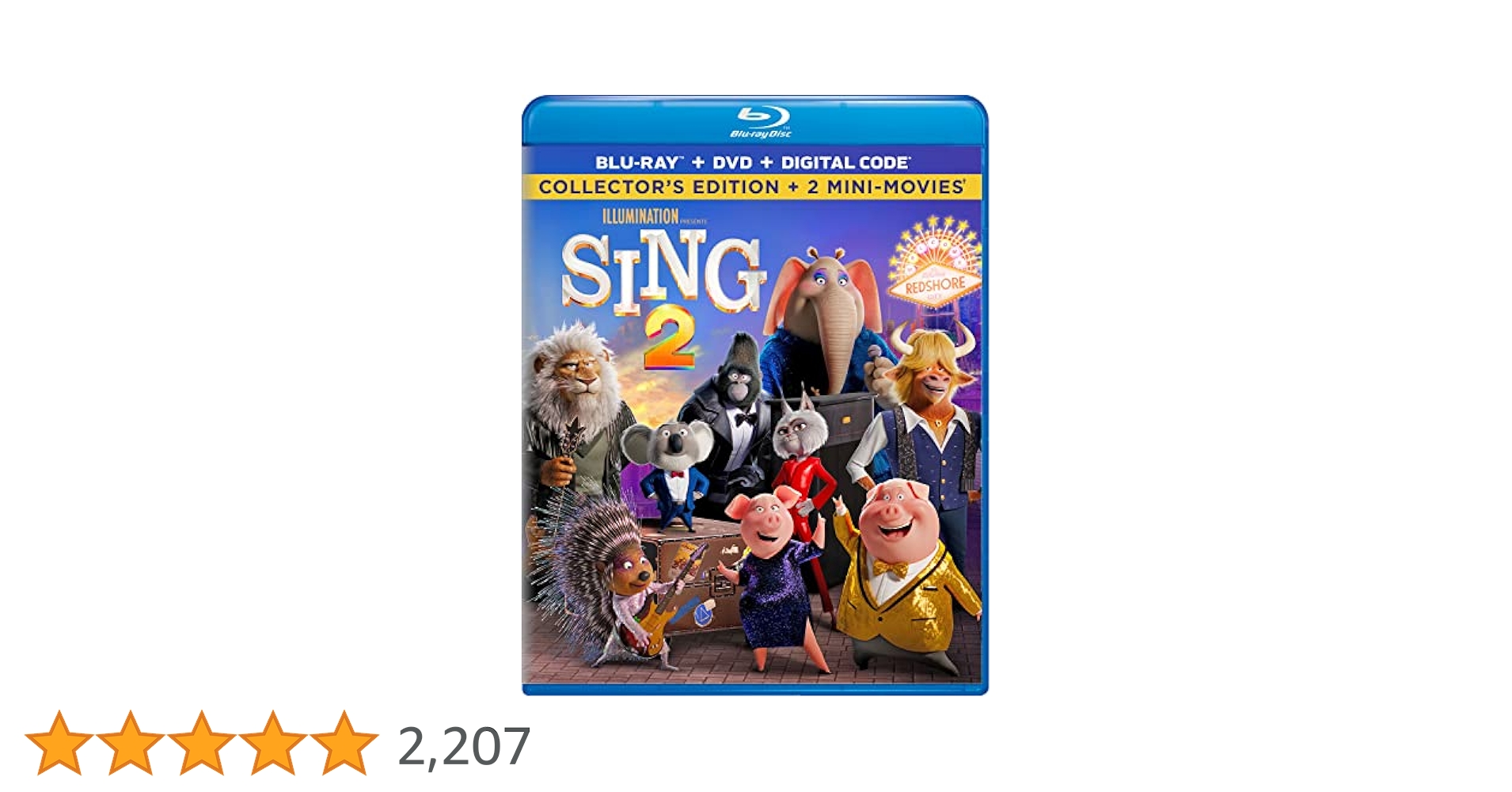 Amazon.co.jp: Sing 2 [Blu-ray] : DVD
