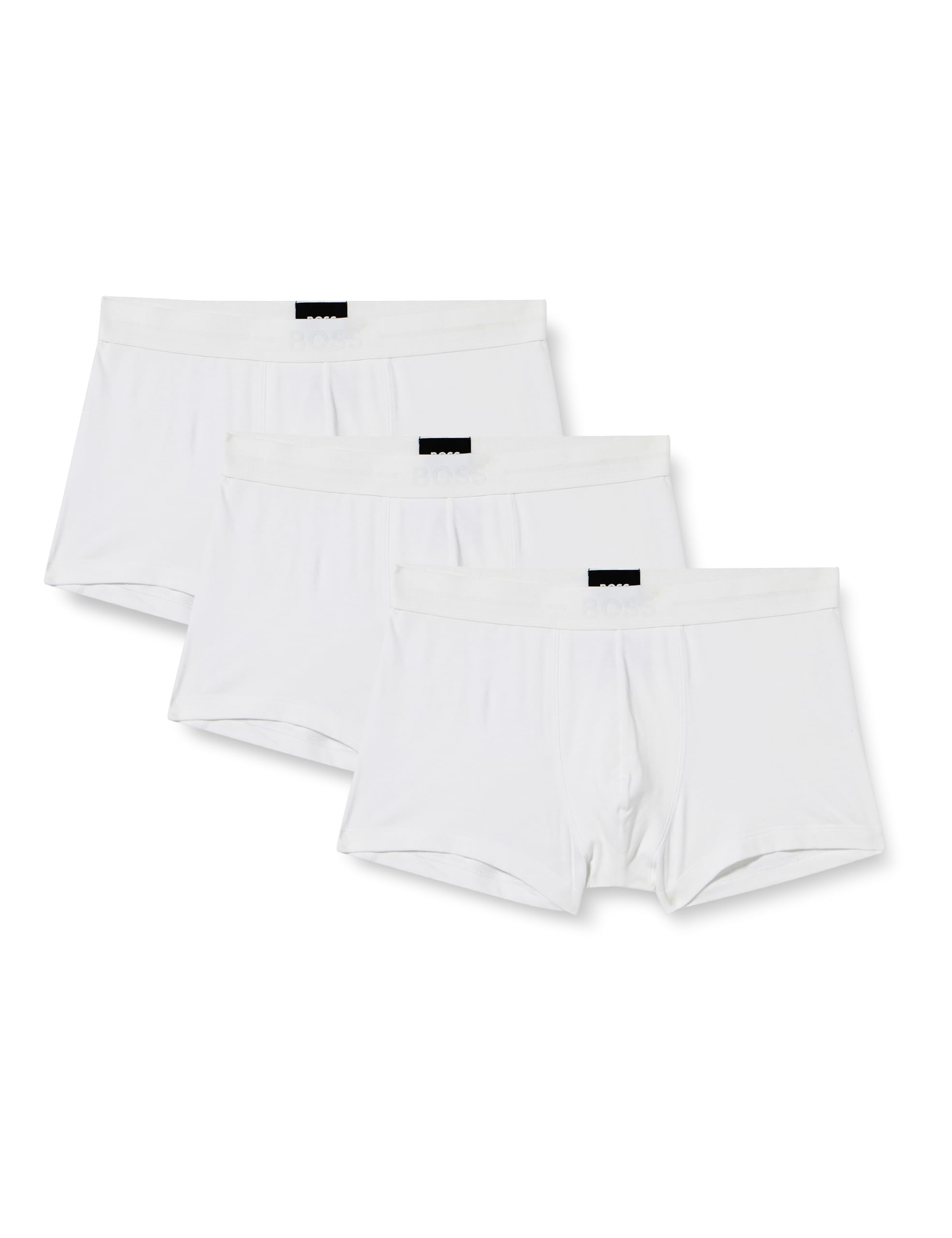 Boss Men's White100 Trunk 3P Bold Trunk,