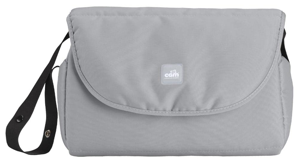 CAM Il Mondo del Bambino - art.784015/T902 - Sistema Modulare Combi Tris - carrozzina, passeggino, seggiolino auto e borsa - made in Italy - perfetto da 0 a 48 mesi - GRIGIO