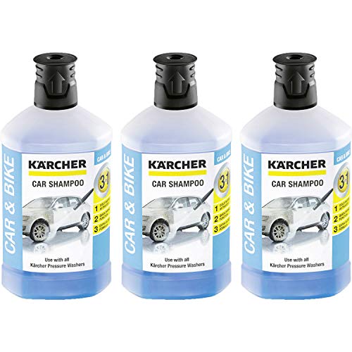 Kärcher RM 610 3-in-1 Car Shampoo 1000 ml Pack of 3 x 1000 ml