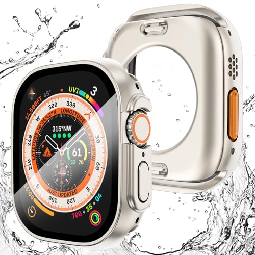 TALENANA for Apple Watch Ultra 2/Ultra P[X 49mm y3 in 1h݌vz AbvEHb`tیtB+hیP[X+wʃP[X3 in 1fUC Apple Watch Ultra 2/Ultra
