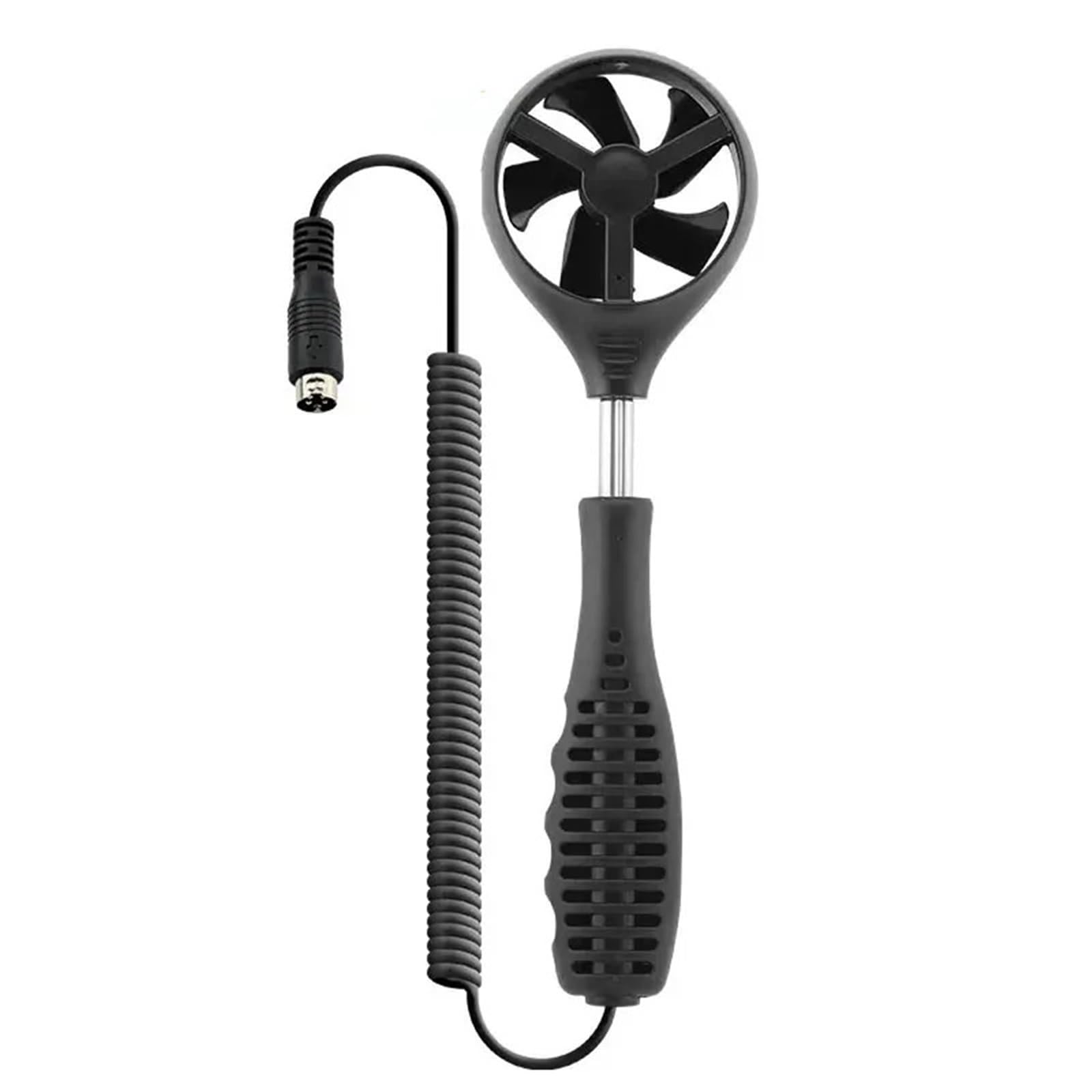 Anemómetro digital AS836 con caudalímetro y sensor de viento, con temperatura de 0,3 a 45 m/s.