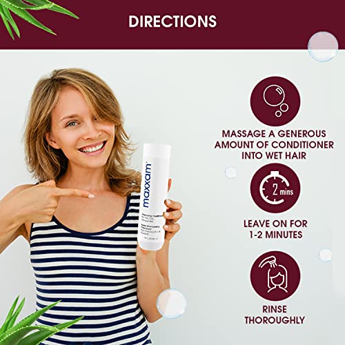 Maxxam Thickening Conditioner For Thin And Fine Hair, Daily Volumizing Hair Conditioner For Color Treated Hair, 10 Fl Oz #TOP5