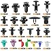 GOOACC 725Pcs Car Push Retainer Clips & Auto Fasteners Assortment -23 Most Popular Sizes Nylon Bumper Fender Rivets with 10 Cable Ties and Fasteners Remover for Toyota GM Ford Honda Chevy