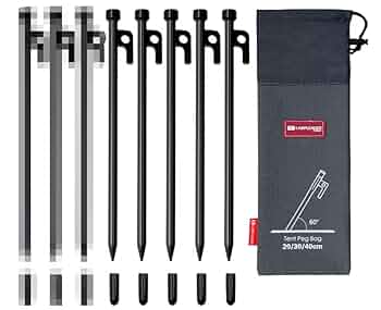  peak ペグ ソリッドステーク　16本セット 収納ケース付き snow peak ペグ ソリッドステーク 16本セット 収納ケース付き