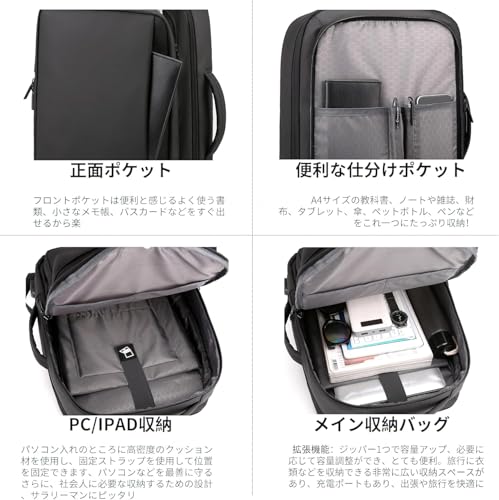 GRAWDD ビジネスリュック の商品画像 2