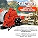 SEAFLO 33 Series Water 110V AC Pressure Pump - 115V AC, 3.3 GPM, 45 PSI, Self Priming, Smart Pressure Switch, for RV/Caravan/Marine/Industrial Use-NSF, CE & Rohs Certified, UL Listed, 4-Year Warranty