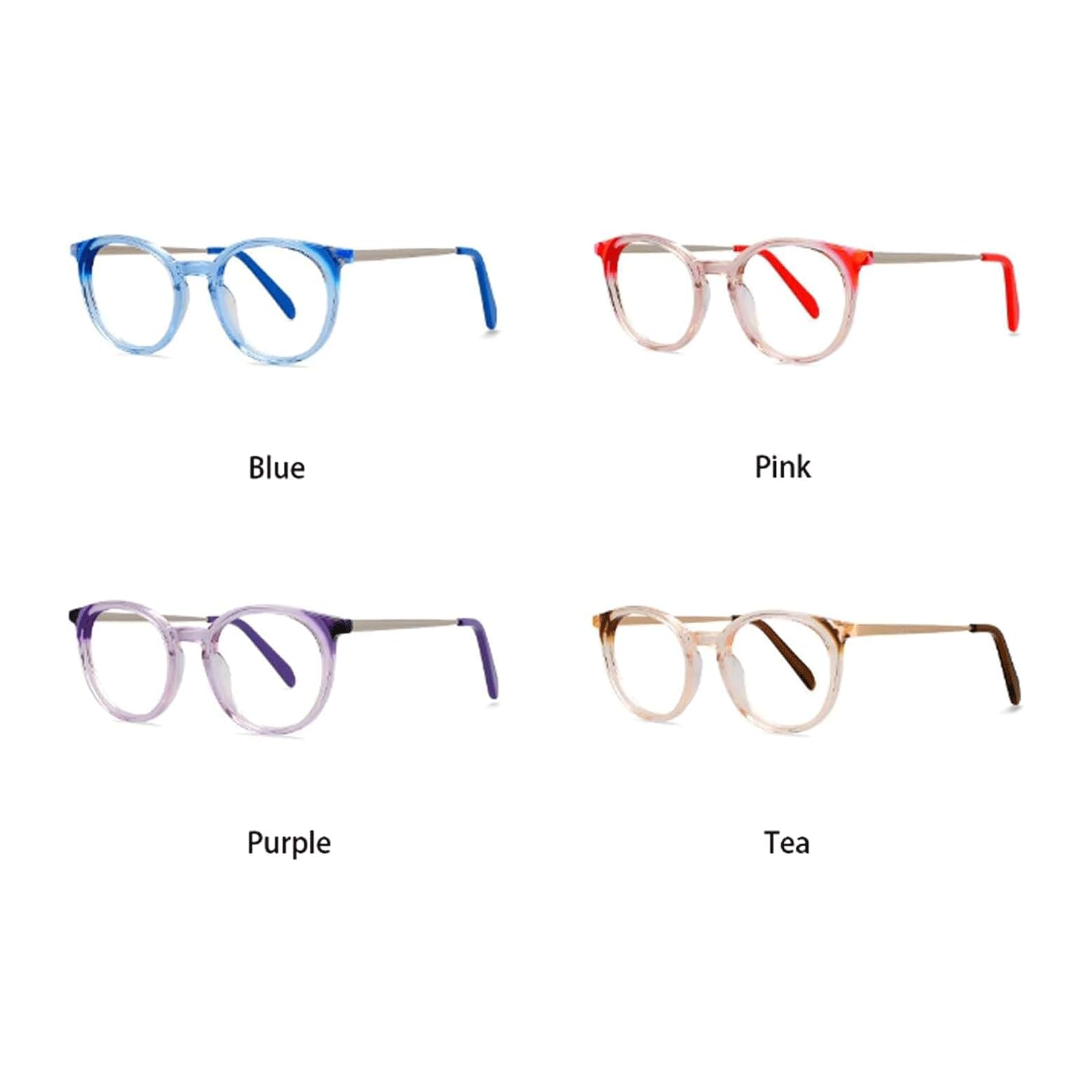 Montature Montature per Occhiali Anti-Luce Blu Montature per Occhiali in Acetato Montature per Occhiali ultraleggere Occhiali da Vista Unisex Lettori di Computer Comodo da Indossare