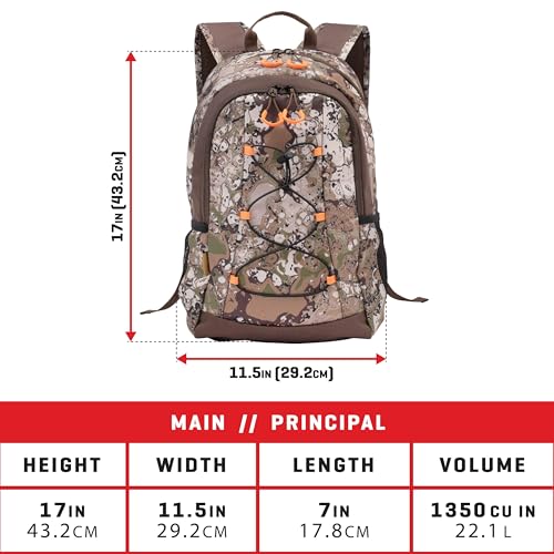 Mochila Allen Company Terrain Cape Daypack 22.1L miniatura 2