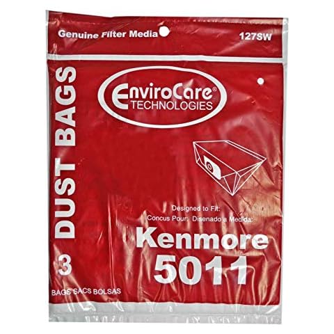 EnviroCare Vacuum Cleaner Bags Designed to Fit Kenmore 5011 Canister (3 Bags in Pack) Cover