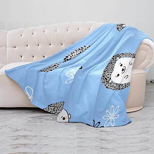 Couverture douce et confortable motif hérisson lavable en machine - 5