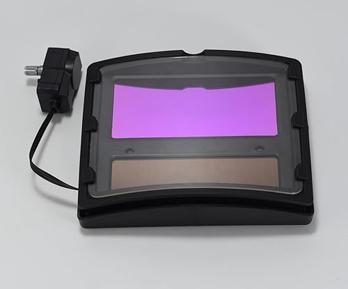 Miniatura 5 de RIVERWELD Lente de soldadura de oscurecimiento automático solar 4.3x3.5 "Panel de soldadura casco máscara protectora de seguridad lentes