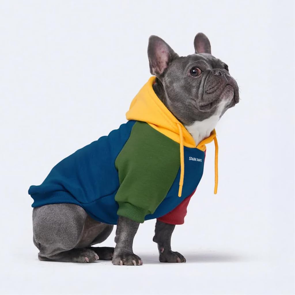 Spark Paws Dog Hoodie - Buttery-Soft Sweater Sweatshirt, Clothes for Puppy