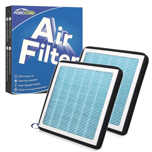 Image of 2-Pack Cabin Air Filters for Toyota Tacoma 2005-2023, Dodge Dart 2013-2016 | Pontiac Vibe 2003-2008 Replace#CF10374, Cabin Filter Automotive Replacement Passenger Compartment Air Filters Car Accessories