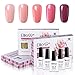 Produktbild Nagellack UV Set, Valentinstag Geschenk 5 Stück Nagellack 10ML, Elite99 Soak Off UV LED Gellacke Nail Design Starter Kit007