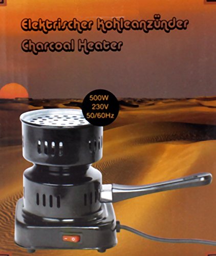 GYD elektronischer Kohleanzünder Shisha Kohle (Schwarz) – Bild 4