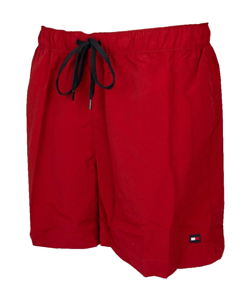 Tommy Hilfiger Boxer Uomo Mare Piscina Swimwear con Elastico in Vita e Coulisse Esterna Articolo UM0UM02058 Medium Drawstring