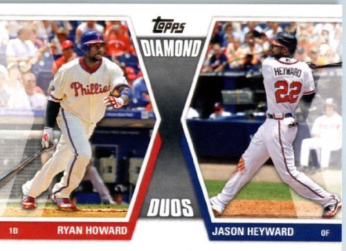 2011 Topps Diamond Duos Baseball Card #DD-HH Jason Heyward