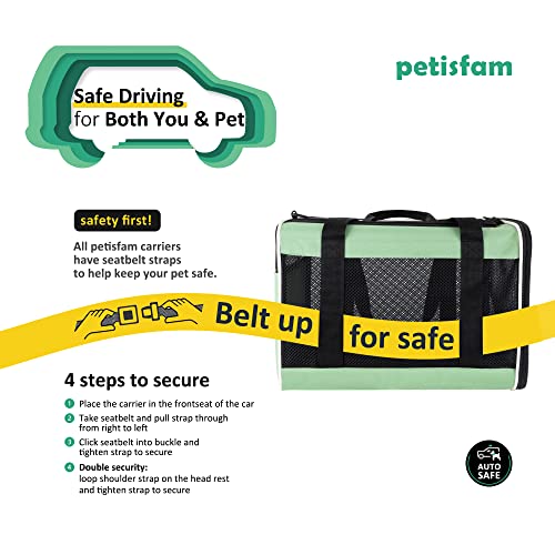image for petisfam Easy Load Pet Carrier for Large, Medium Cats, 2 Cats and Smal