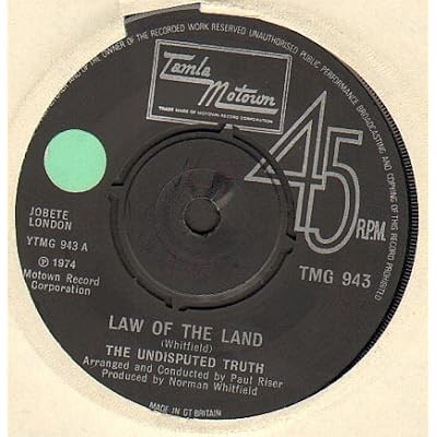 law of the land / mono 45 rpm single