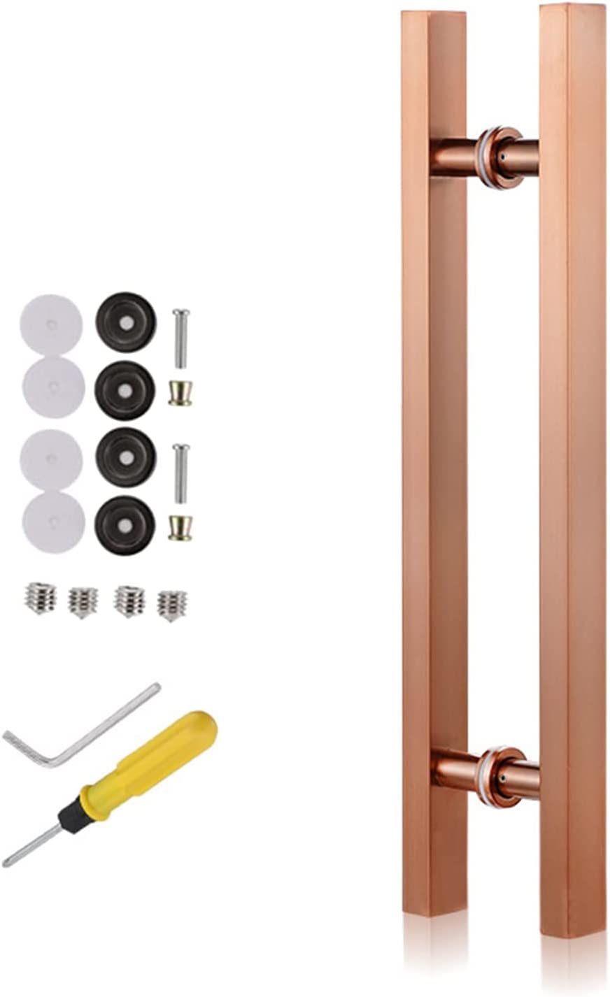 Poignée de porte de grange en acier robuste pour un design intérieur haut de gamme