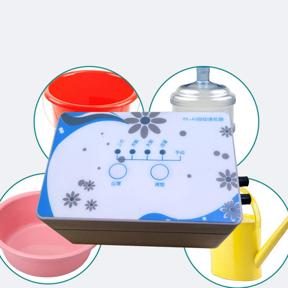 Kit de Riego Automático por Goteo, de Riego Automático para Plantas en Macetas, Batería de Litio Recargable con Flechas de Goteo, Regadera de Plantas de Vacaciones para Jardín y Patio