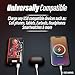 Marvel Deadpool 10,000Mah Power Bank- Universally Compatible Portable Phone Charger Battery Pack w/USB Charging Port - Deadpool Gifts for Men, Woman, Teens and All Fans of Marvel Gifts