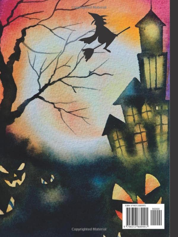 Halloween activity For smart teens: Word search puzzle, coloring pages, mazes and sudokus avec solutions pour les enfants et les adolescents | 8.5 x11 inches 88 pages (Word search book) image 3