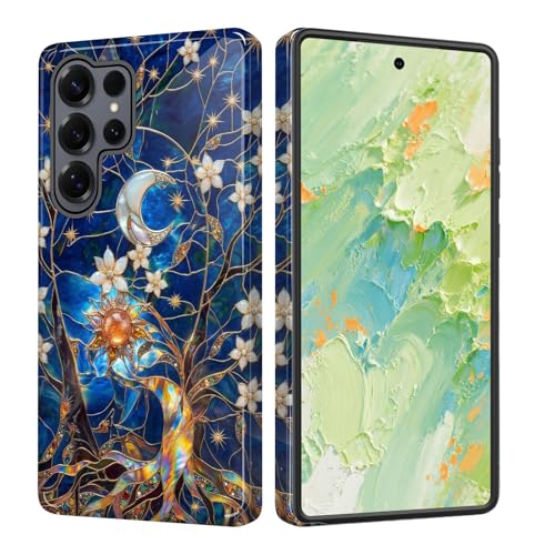 Coque protection Samsung S26 Ultra antichoc rigide double couche originale Arbre de Vie fille
