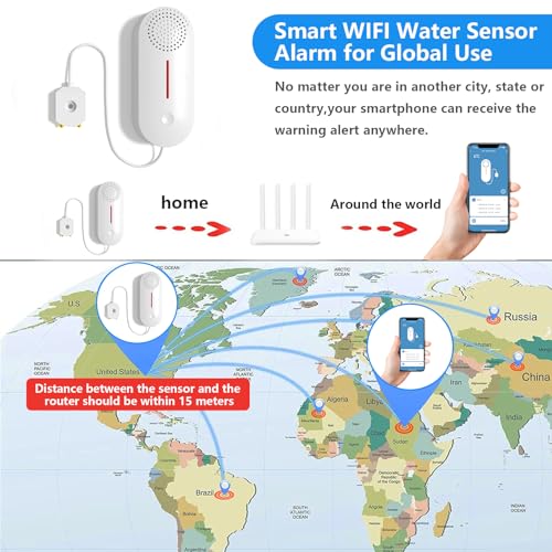 Pilsamas SW102 Wifi Water Leak Sensor thumb #1