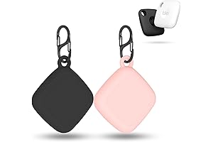 Tile Key Chain Case, [2-Pack] Protective Case, Two Keychain Rings, with Full...