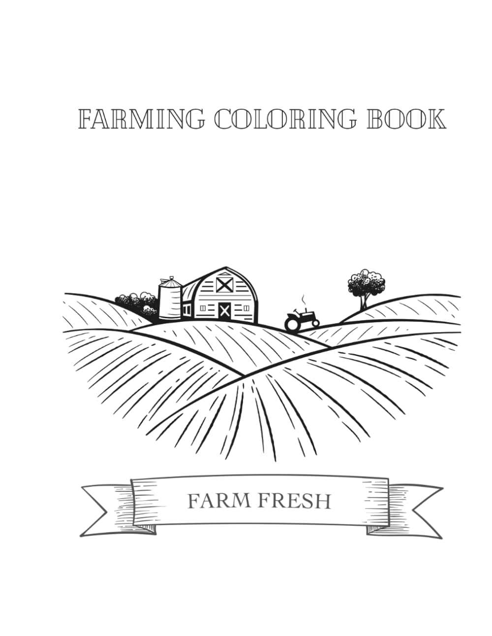 Farming Coloring Book