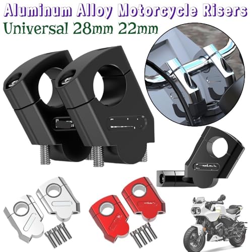 Evite dolor de espalda con el elevador de manillar para moto de aleación universal 2