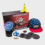 CultureFly Mario Kart Collector's Box | Comes Packed with 6 Exclusive Items: Blue Shell Figurine,...